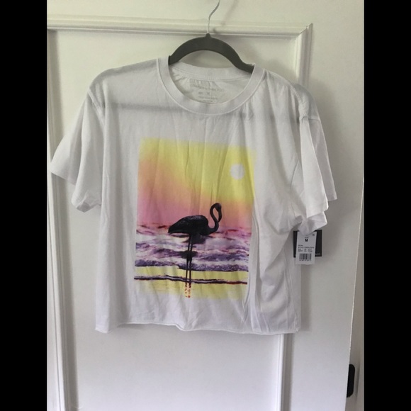NWT Grayson Threads Flamingo Sunset Summer Tee - Picture 9 of 13